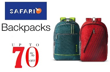 India Desire : Amazon- Get Upto 55% Off Safari Backpacks & Strolleys Bags From Rs 594